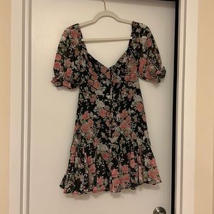 Floral we’re all pretty girls dress